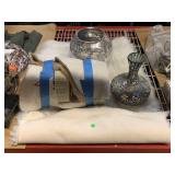 2 Faux fur rugs and more