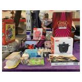 Fridgidaire ice maker, bath bombs, assorted