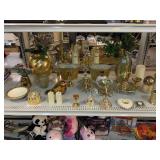 Assorted Home Decor. Candleholders, Vases & More
