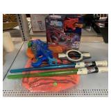 Assorted Kids Toys. Lightsabers Tested Working.