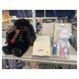 3 DIY Doodle Buddy bears with accessories and two