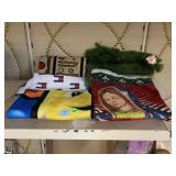 Assorted fabric and linens