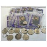 SCCS commemorative token coins and keychains