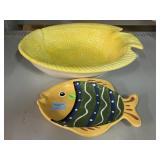 Style eyes Embossed Fish collection bowl and