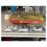 Elvis cassette tapes and Ennytable table Tennis