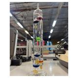 Galileo Thermometer. Approx 14in