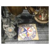 Decorative household items. Assorted