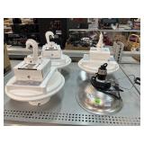 3 Electrodeless Lamp Ballasts and Heat lamp cover