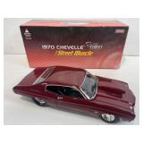 Die cast street muscle car.  1:18 scale welly