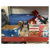 Household holiday decor. Assorted