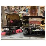 Gate house Keyed Entry door handle, hair tools,