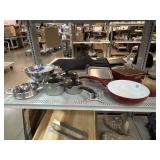 Farberware pots/pans, Aeternum pans and more