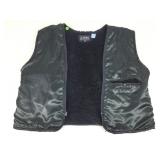 Kookie plush lined zip in vest. Size 3XL
