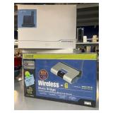 Linksys Wireless-G Music Bridge and 2 Plantronics