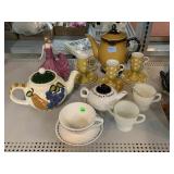 Assorted Teacups & Teapots