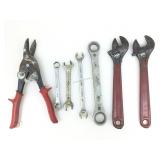 Wrenches and more. Tools. Assorted