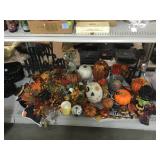 Assorted Halloween decorations