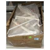 Metal Flat back shelf brackets