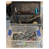 Assorted Tools. Wrenches, hammers, mallets, and