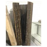 Bamboo privacy boarder 72in tall.
