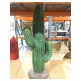Cactus statue 31in tall.