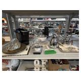 Capresso milk frother, Keurig coffee maker,