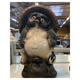 Japanese Tanuki Statue. 19in Tall