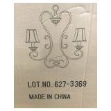 Light fixture in box.