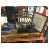 Home and office decor items.