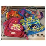 Assorted Children Characters Backpacks