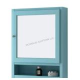 Ridgemore Bathroom Vanity Mirror Sea Glass,