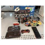 NASCAR toy cars, NASCAR Puzzle, Nail File Kit and
