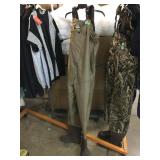 White River wading coveralls. Size10 regular