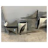 Touch of Class Metal abstract wall art. Approx