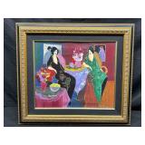 Itzchak Tarkay Signed LE Hand Embellished