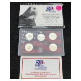 2005 Silver Quarter Proof Set In Box