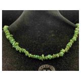 Natural Turquoise Necklace Anhui Sterling $158
