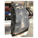 Large Cut geode, 6x4.75x11in