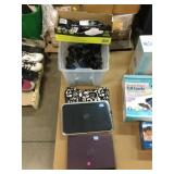 2-Dell laptops w/radio, telephones and charging