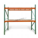 18x8ft Pallet Rack Starter Unit - 18ft Tall 8ft