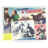 1958 The Left Handed Gun Spanish Lobby Card