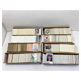 Mixed lot of sports cards