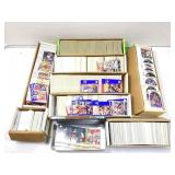 Mixed lot of sports cards