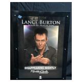 Lance Burton Lighted Monte Carlo Lobby Sign.