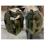 2-Cut and polished geode, 2.5x2.5x4.5in