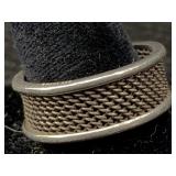 Tiffany Co. Sterling Silver Ring, Tw 5.1g, Sz 11