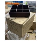 Case of 4pcs - 9 Compartments - Display Boxes -