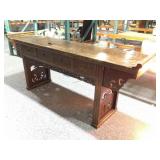 Asian Altar w/drawers, and carved accents,