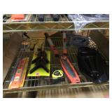 NIB Tools incl. Clamps, Folding shovel, level and