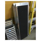 2-Aluminum ramps, 42in tall, 800Lbs